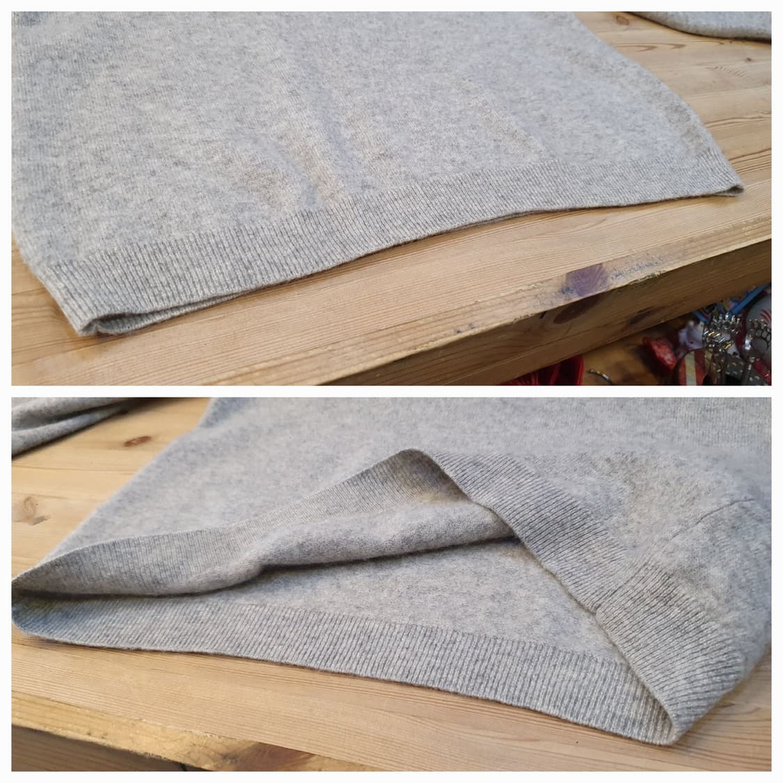 66.Cashmere 브이넥 니트 상품이미지5