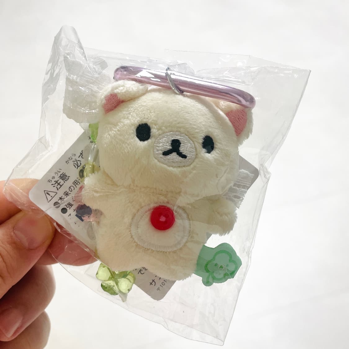 산엑스 코리락쿠마 쿠마큥 클로버 마스코트 새상품 상품이미지3