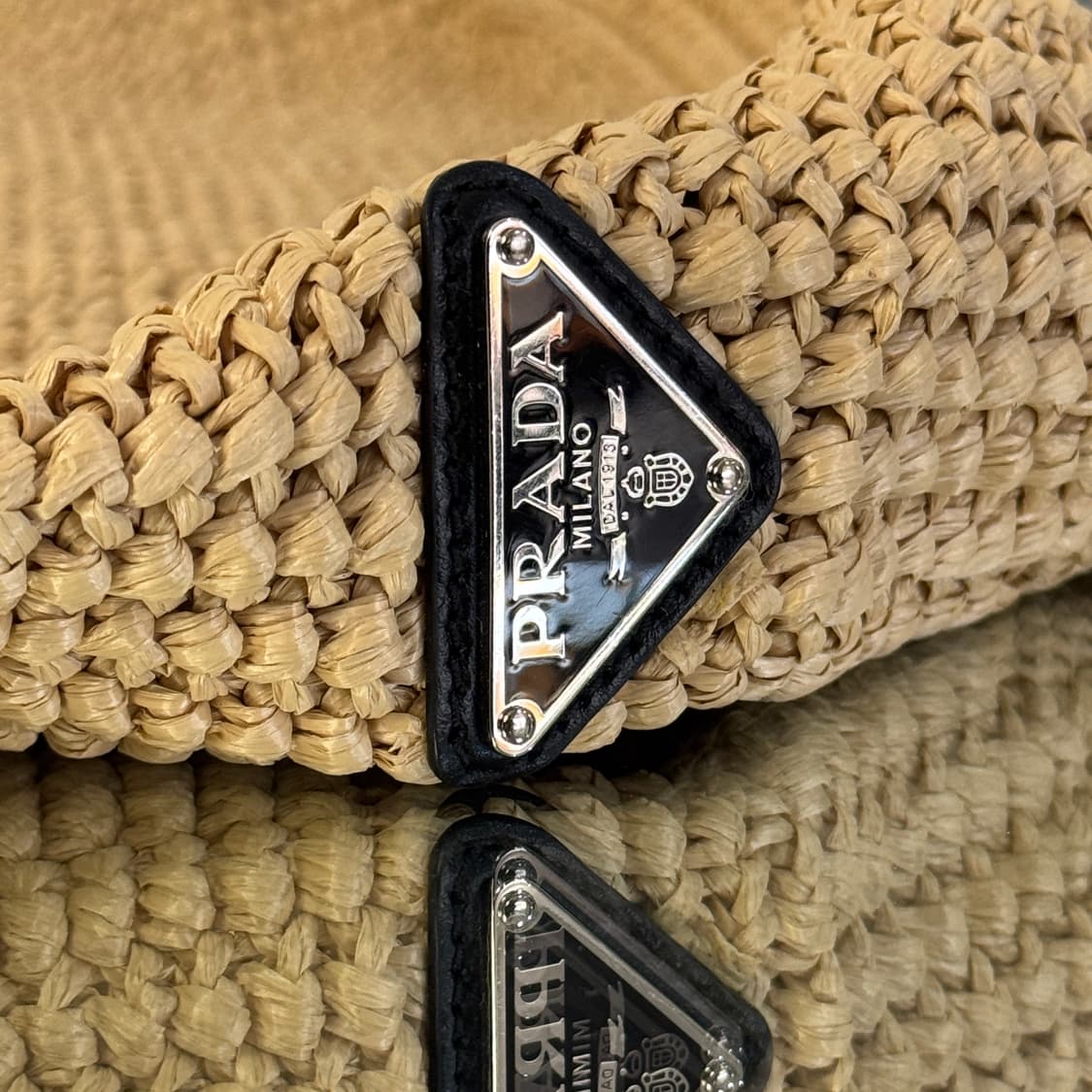 프라다 라피아 크로셰 네트 토트백 숄더백  상품이미지3