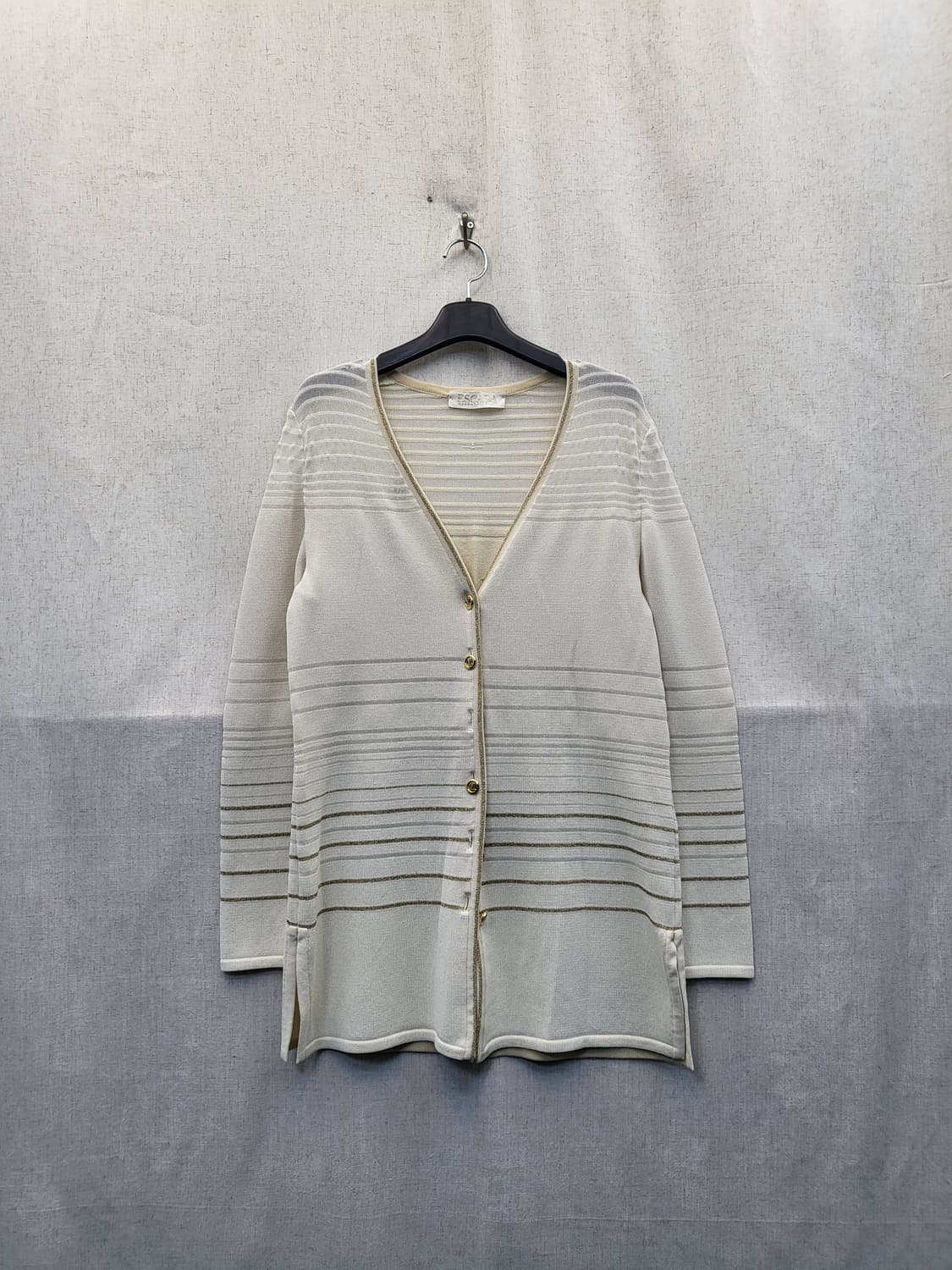 ESCADA 아이보리 롱 가디건 상품이미지1