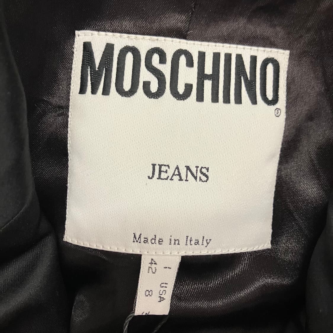 N319 모스키노 디테일 절개 스티치 자켓 상품이미지4