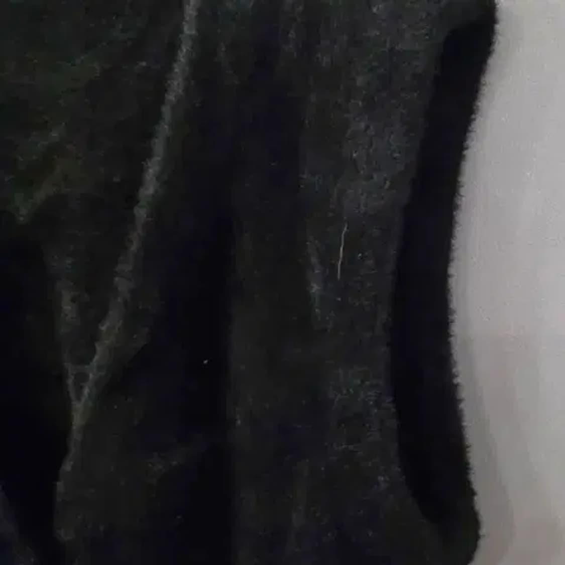 레니본 블랙털 조끼 s 상품이미지5