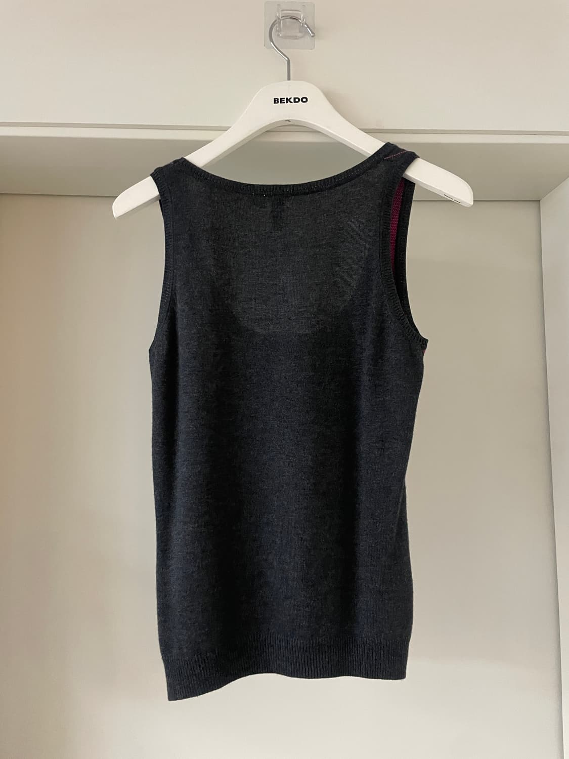 니트 슬리브리스탑 상품이미지4