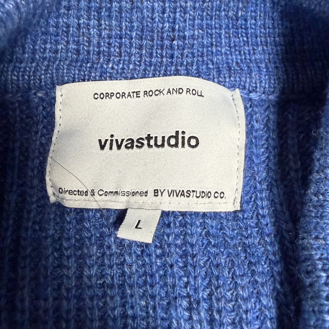 비바스튜디오 가디건 새상품 블루 상품이미지2