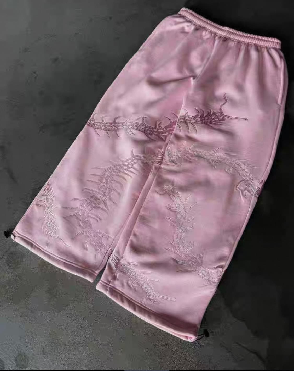 후드셋업 핑크 검정 상품이미지5