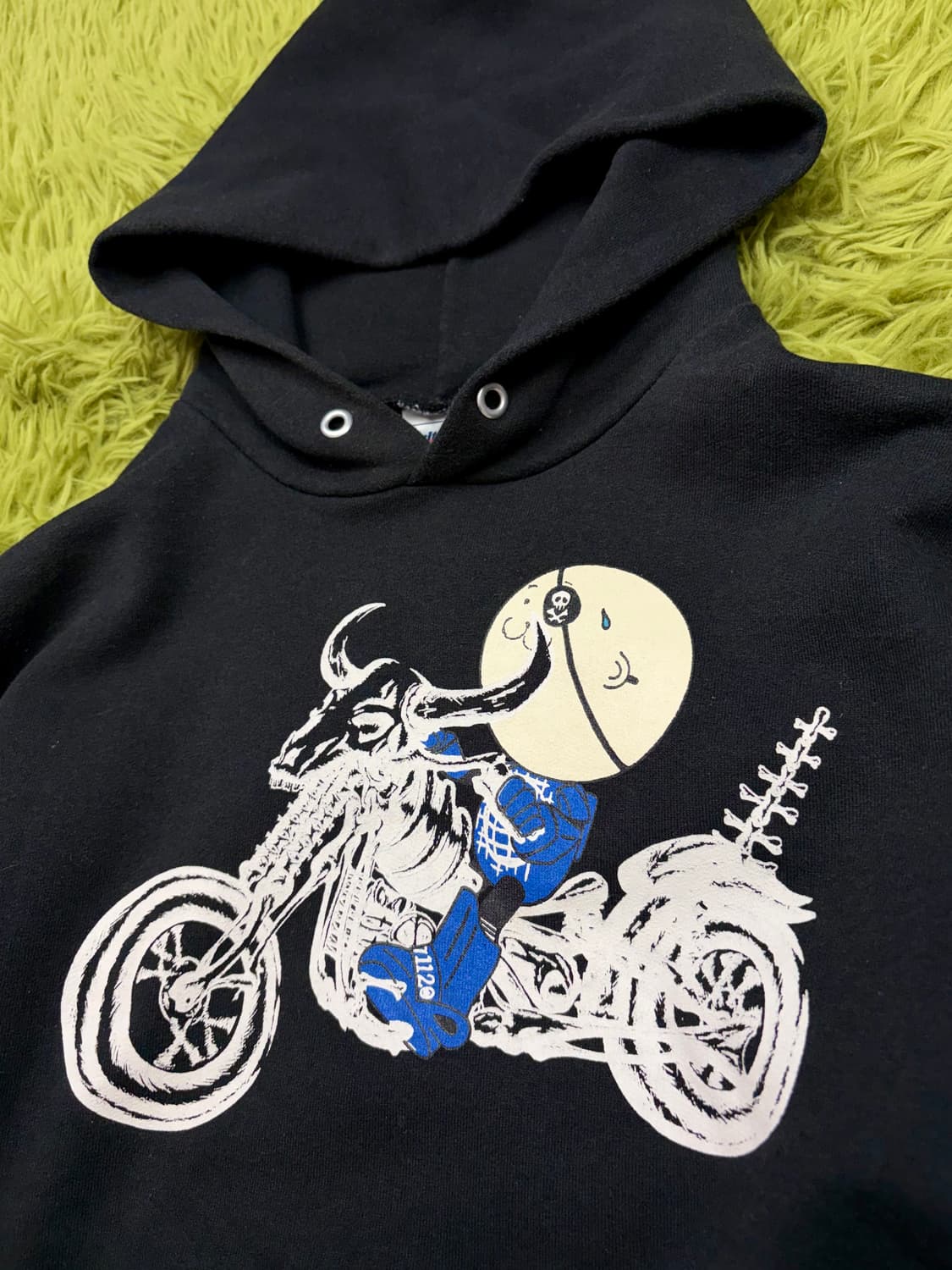 20471120 'HYOMA' 프린티드 풀오버 스웻 후디 (1990s) 상품이미지3