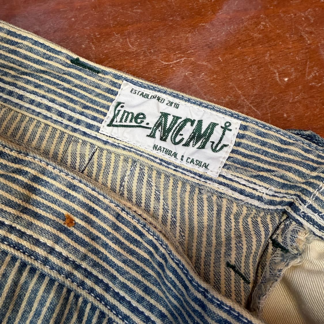 Lime.Inc 히코리 스트라이프 스커트  상품이미지7