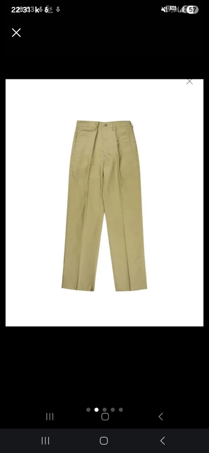 (새상품) 아나토미카 치노2 베이지 36 상품이미지1