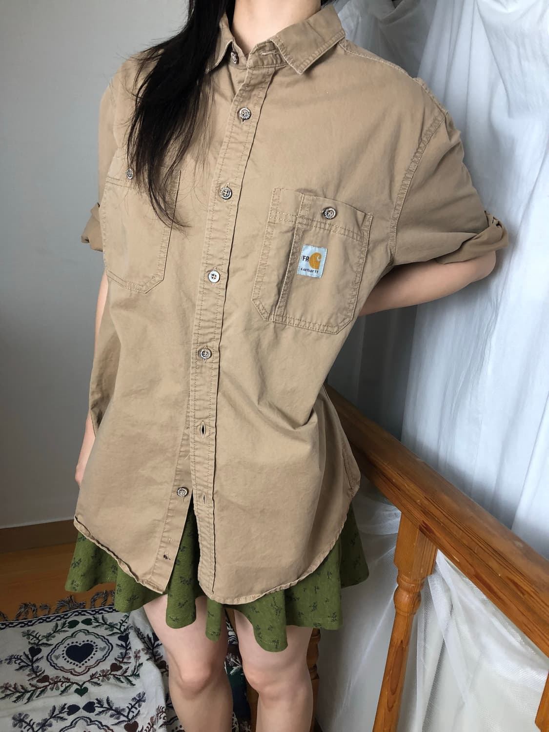Carhartt / FR Canvas Work Shirt 상품이미지10
