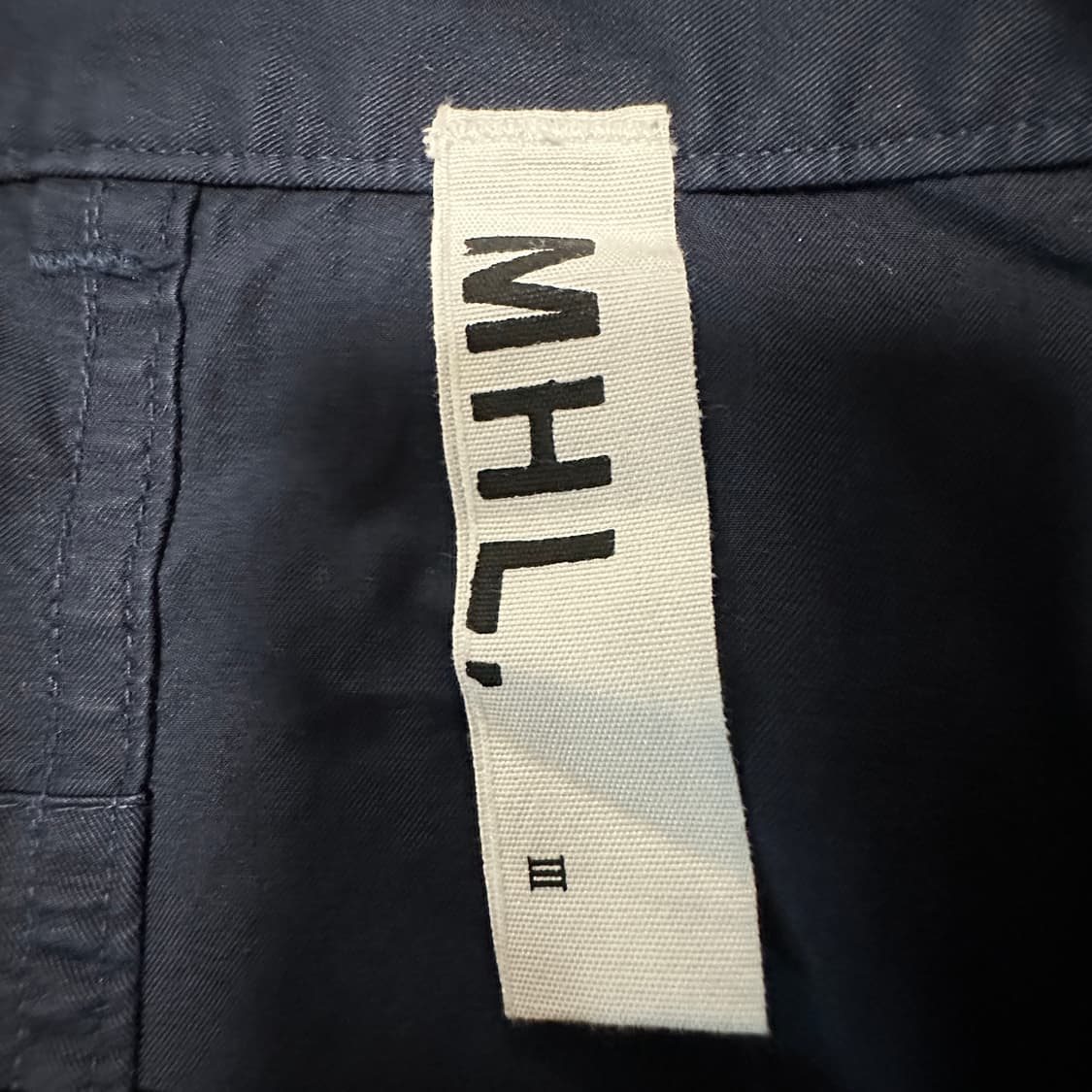 MARGARET HOWELL skirt navy 상품이미지3