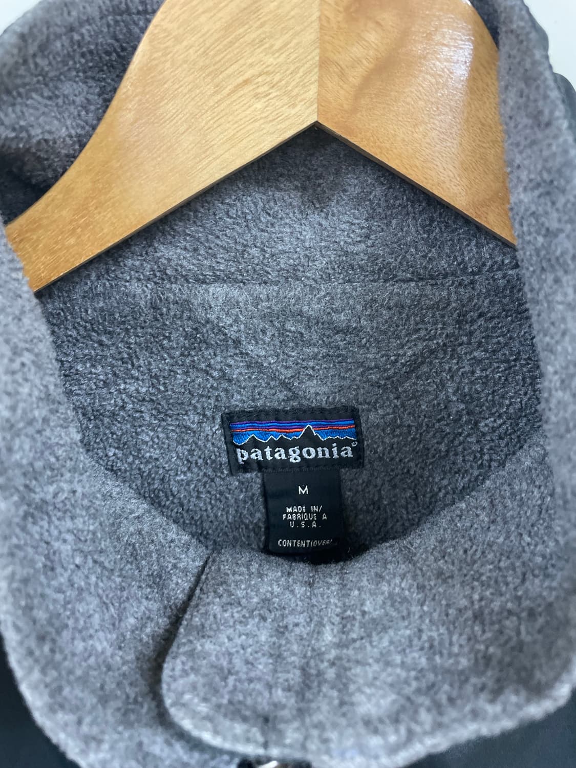 usa 90s 파타고니아 쉘드 신칠라 블랙 m 상품이미지3