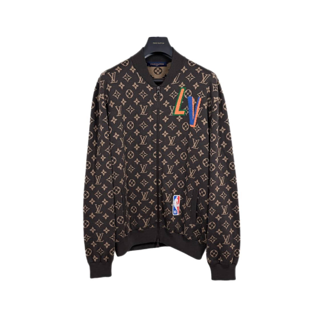 루이비통 x NBA 그래픽 블루종 자켓 (XXL) 상품이미지1