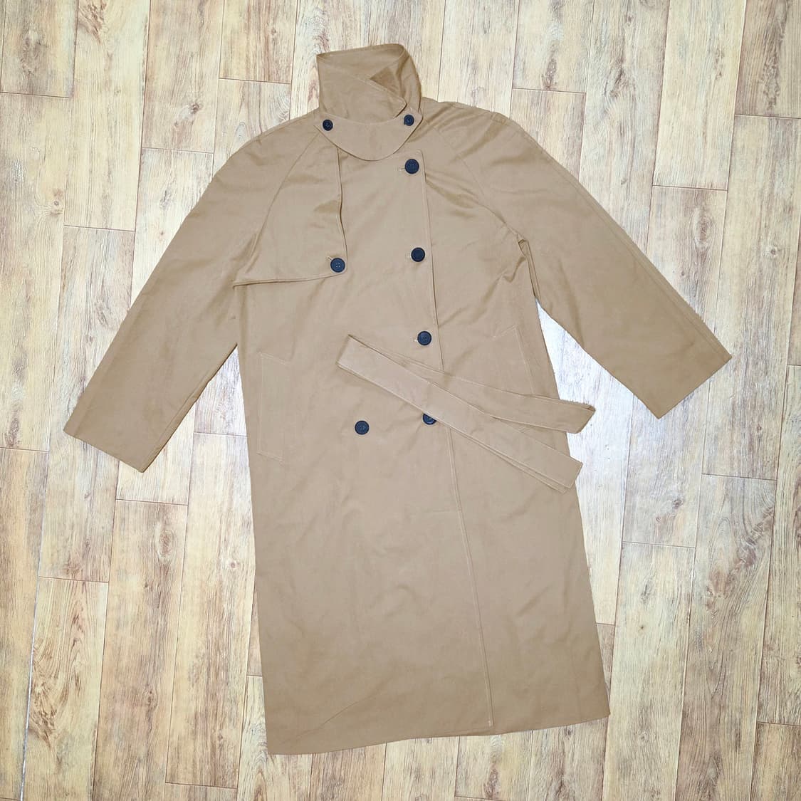 메이비베이비(MAYBEBABY) 디어리스트 트렌치코트 프리사이즈 새상품 상품이미지2