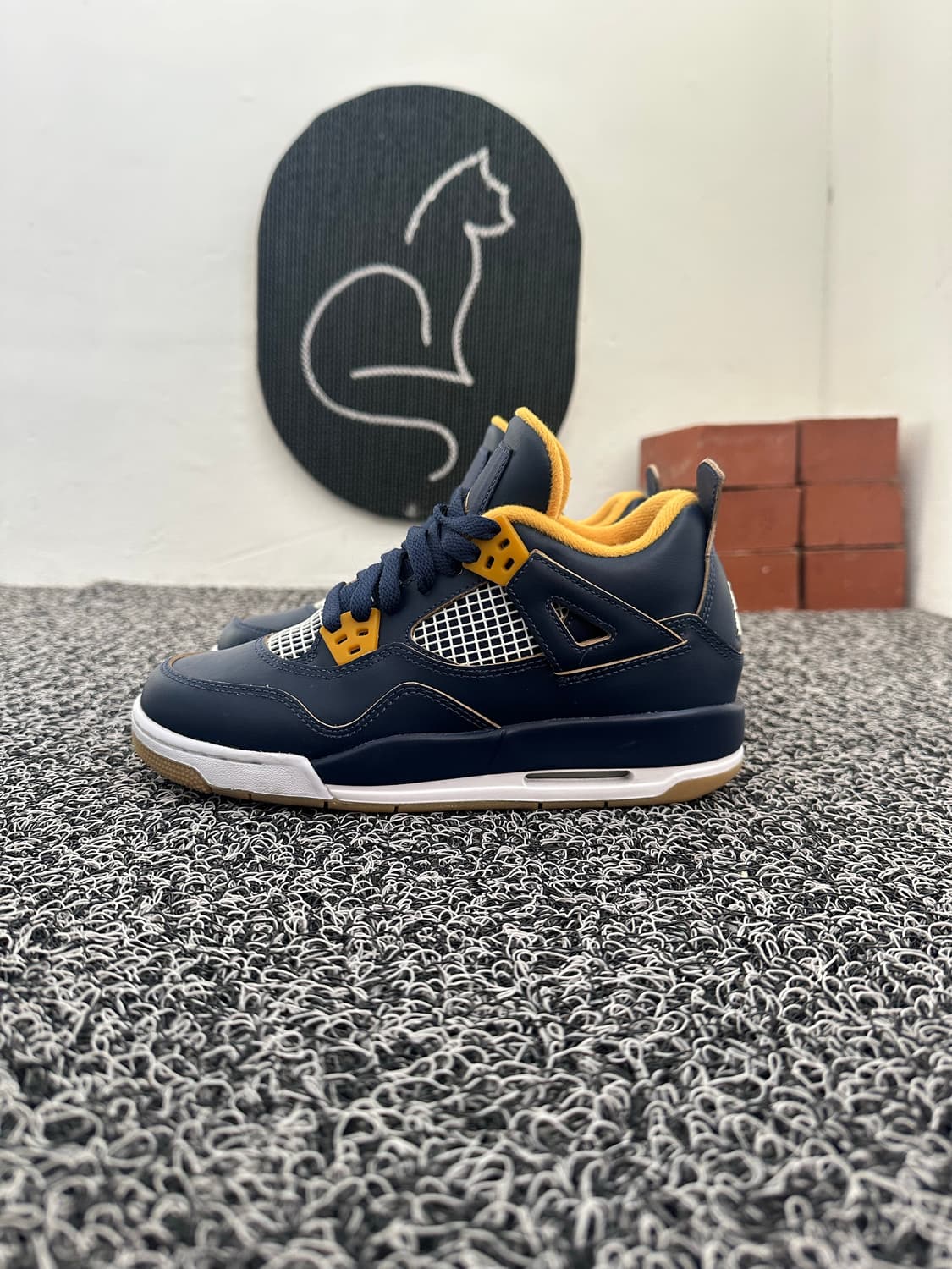 나이키 에어 조던 4 레트로 네이비 230mm 상품이미지1