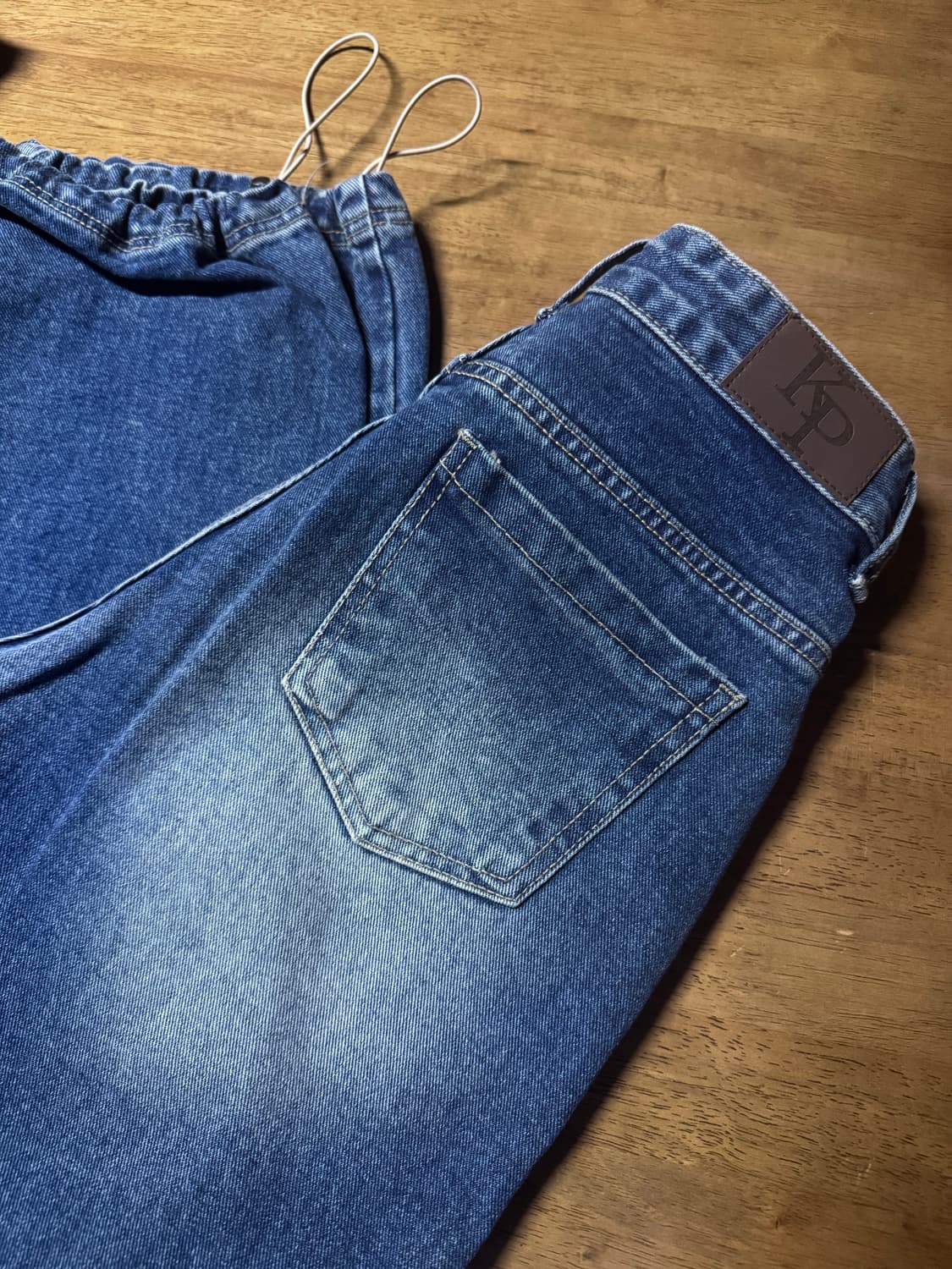 카키포인트 레더자켓+제작데님 증정 상품이미지8