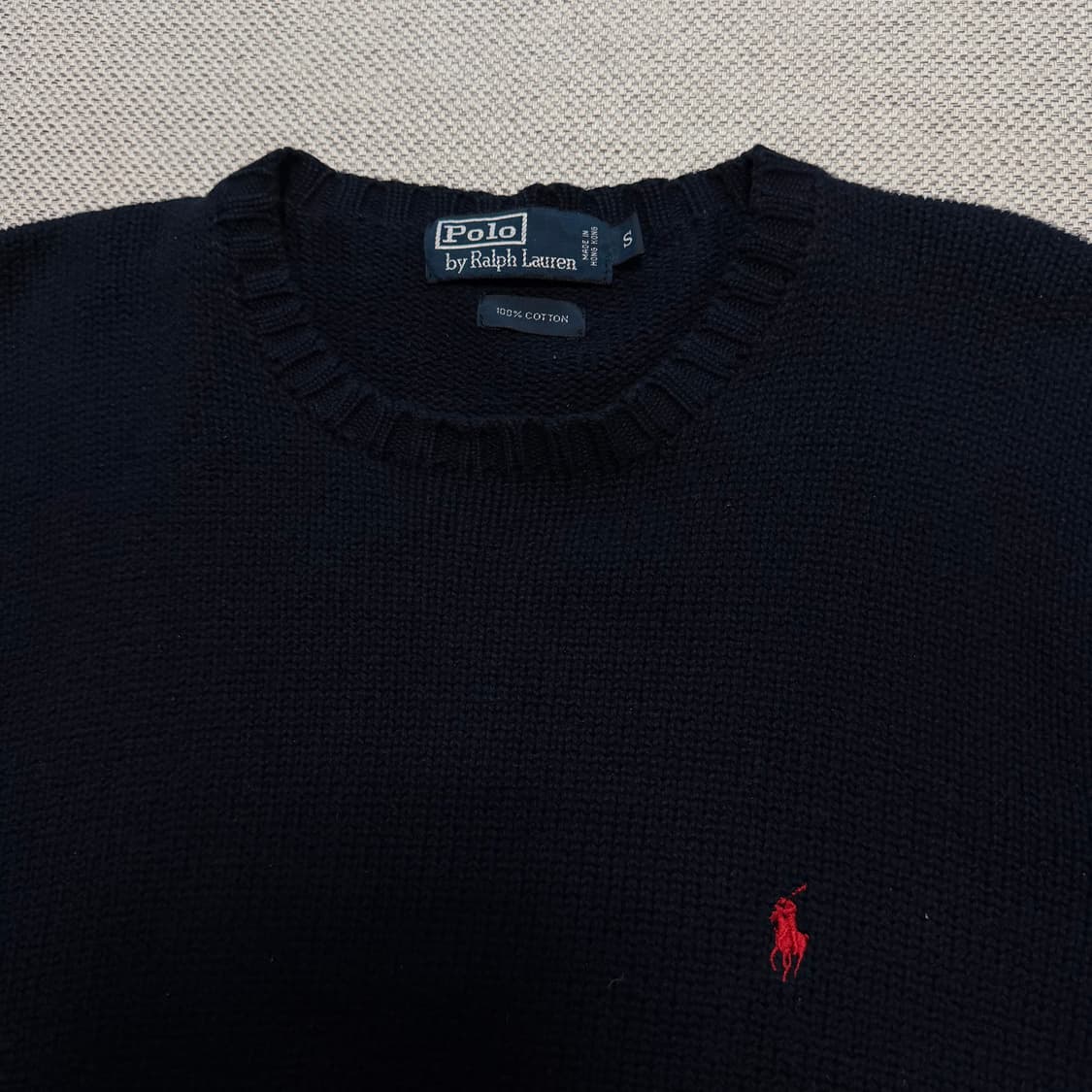 폴로 랄프로렌 라운드 코튼 니트 상품이미지2