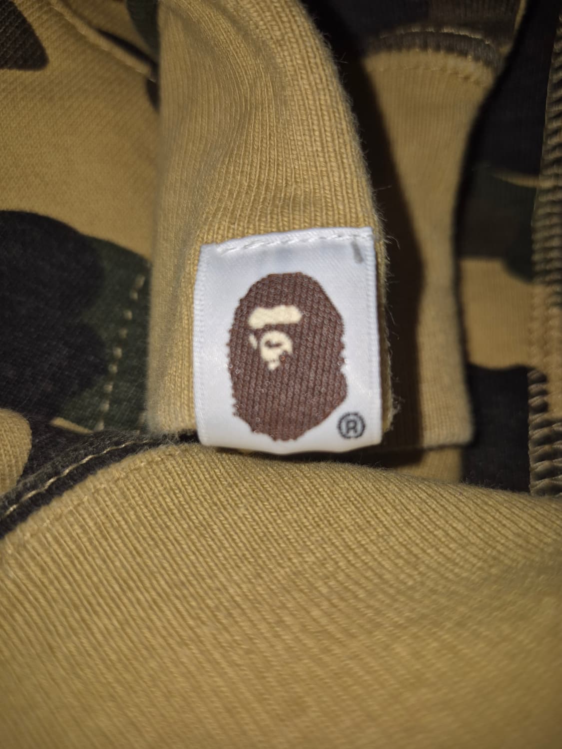 베이프 황계 샤크 후드집업 S 상품이미지9