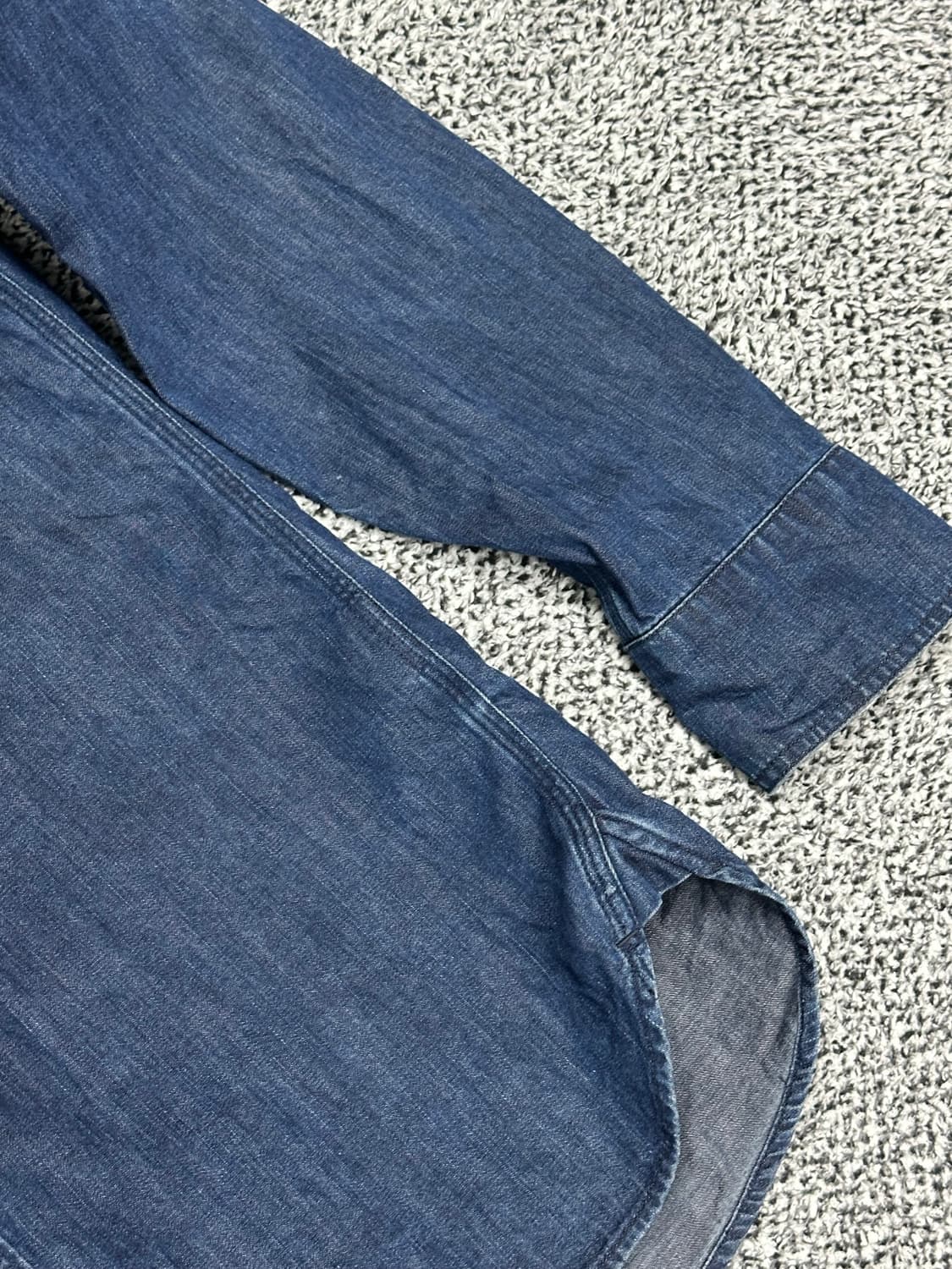 버버리 데님 청 셔츠 상품이미지5