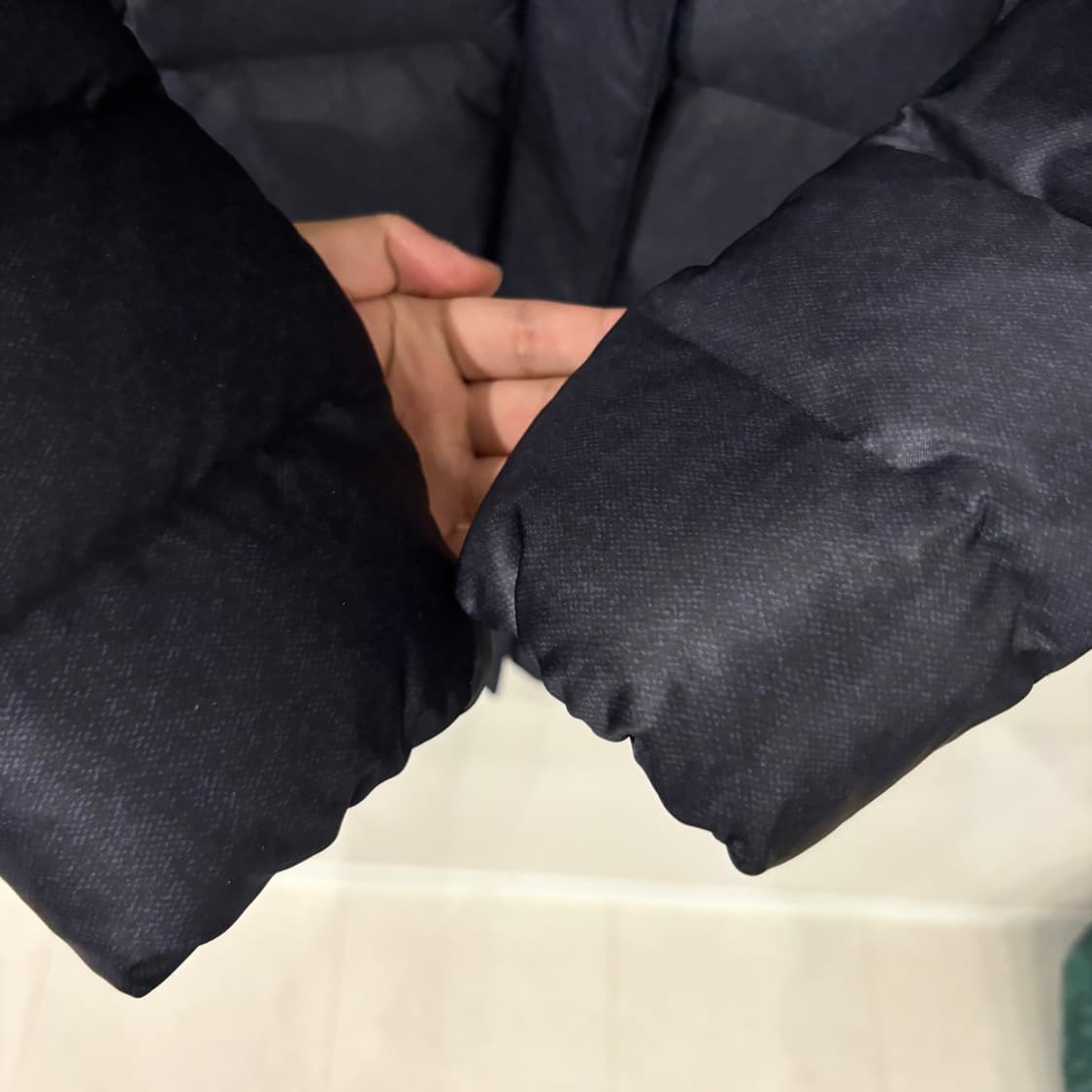 웨스트우드 여성 패딩 90 네이비 상품이미지4