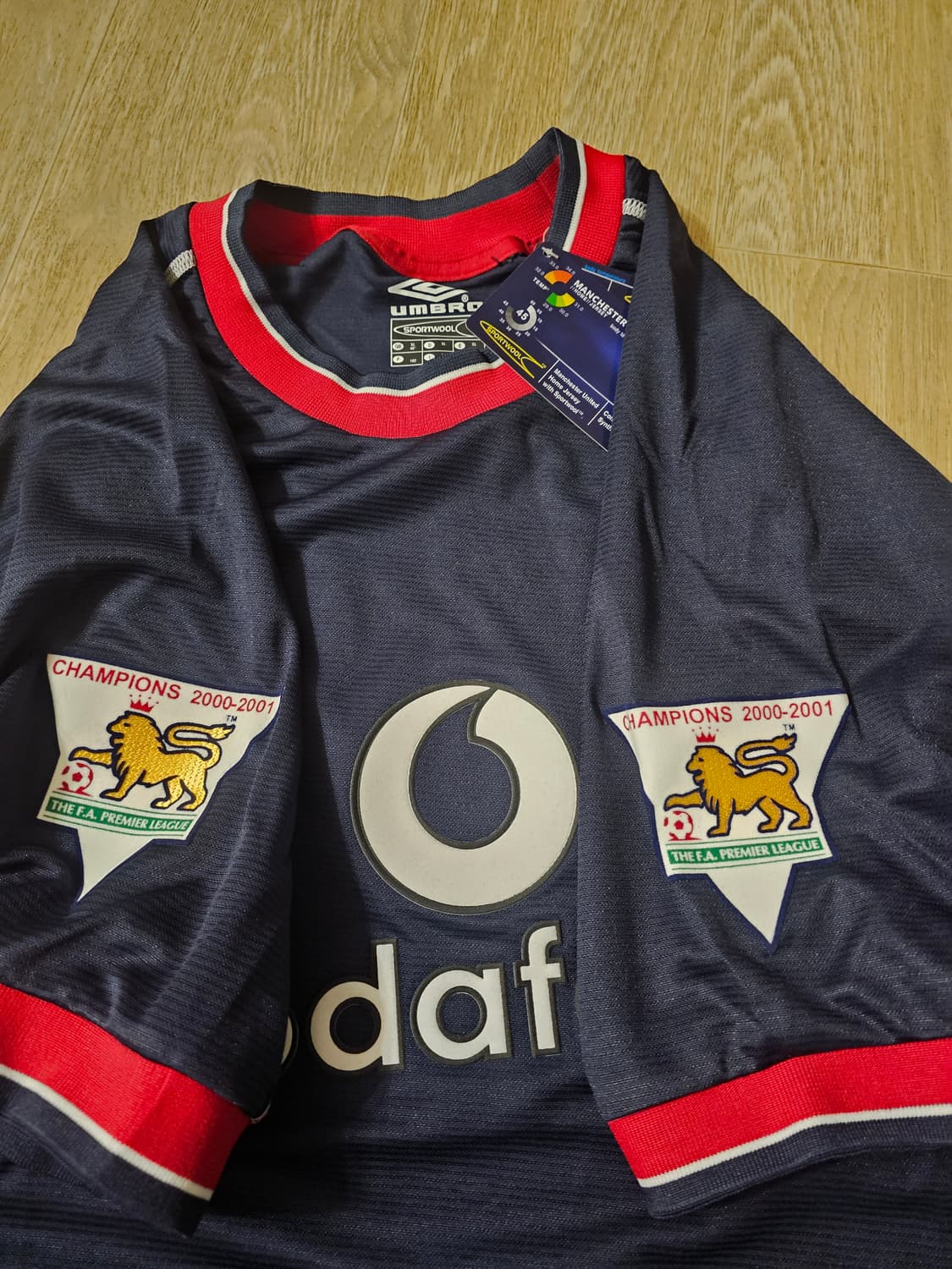 맨체스터 유나이티드 맨유 베컴 마킹 올드 유니폼 레트로 유니폼 상품이미지5