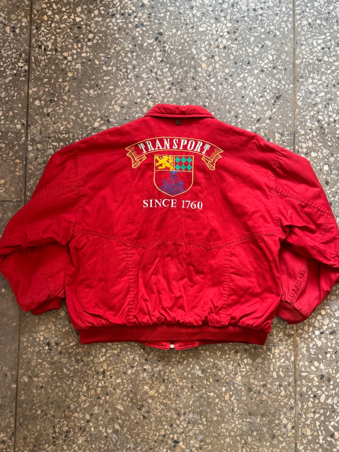 90s 트랜스포트(TRANSPORT) 빈티지 봄버 자켓(O63) 상품이미지4