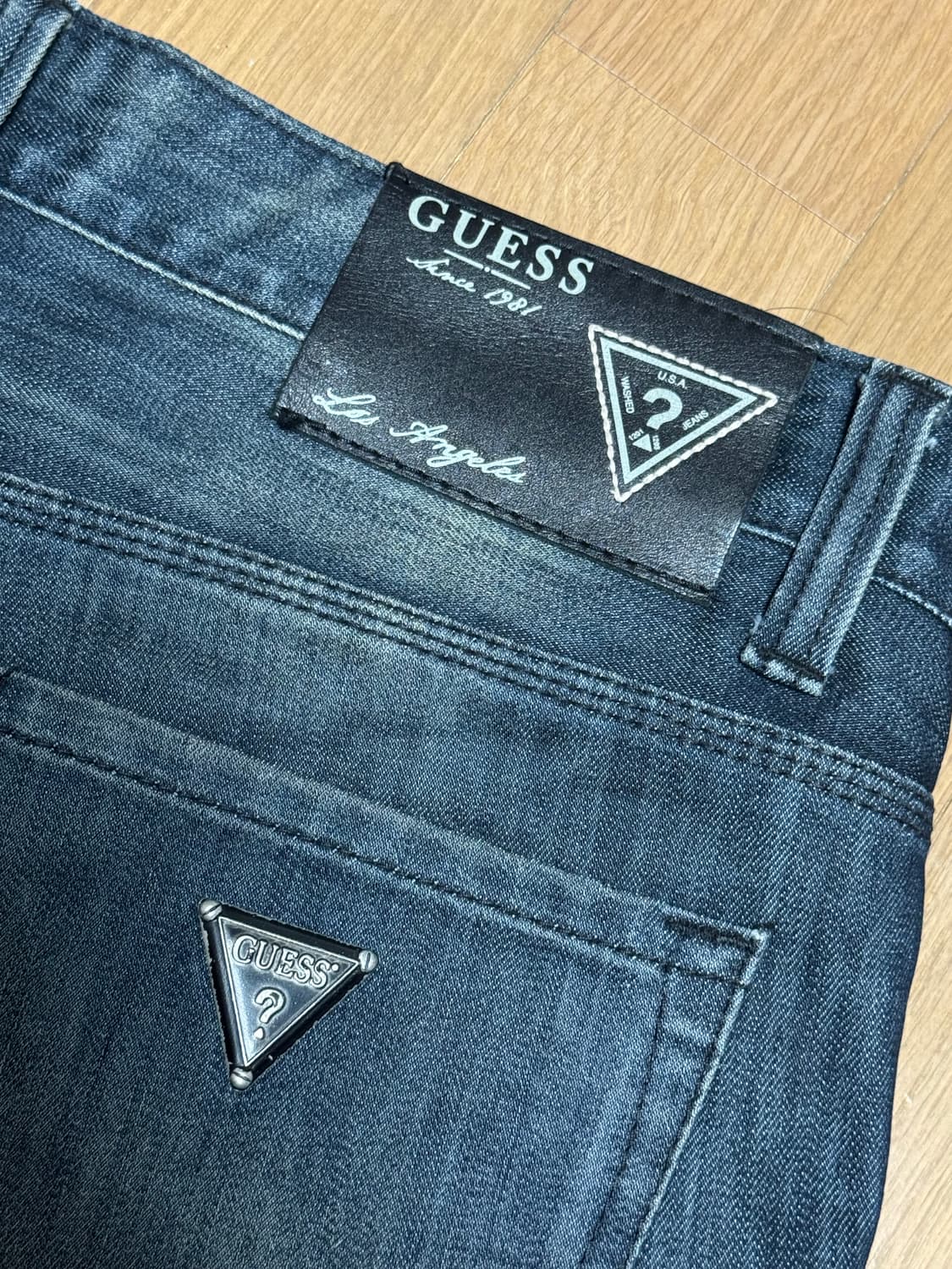 게스 로스앤젤레스 빈티지 부츠컷 데님 상품이미지4