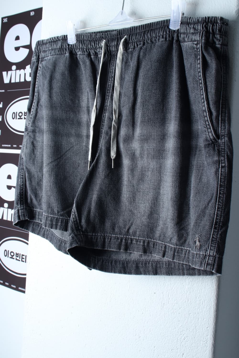 W(XL) 폴로 랄프로렌 반바지 팬츠 밴딩 워싱 돌청 포니-P9996 상품이미지1
