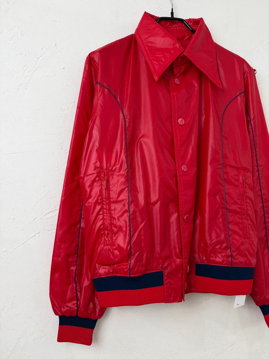 80s BLUE IMPULSE 나일론 스포츠 자켓 상품이미지2