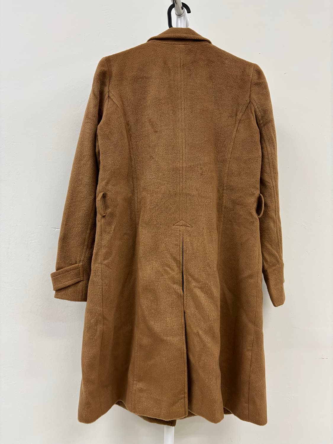 빈티지 브라운 더블 코트 상품이미지9