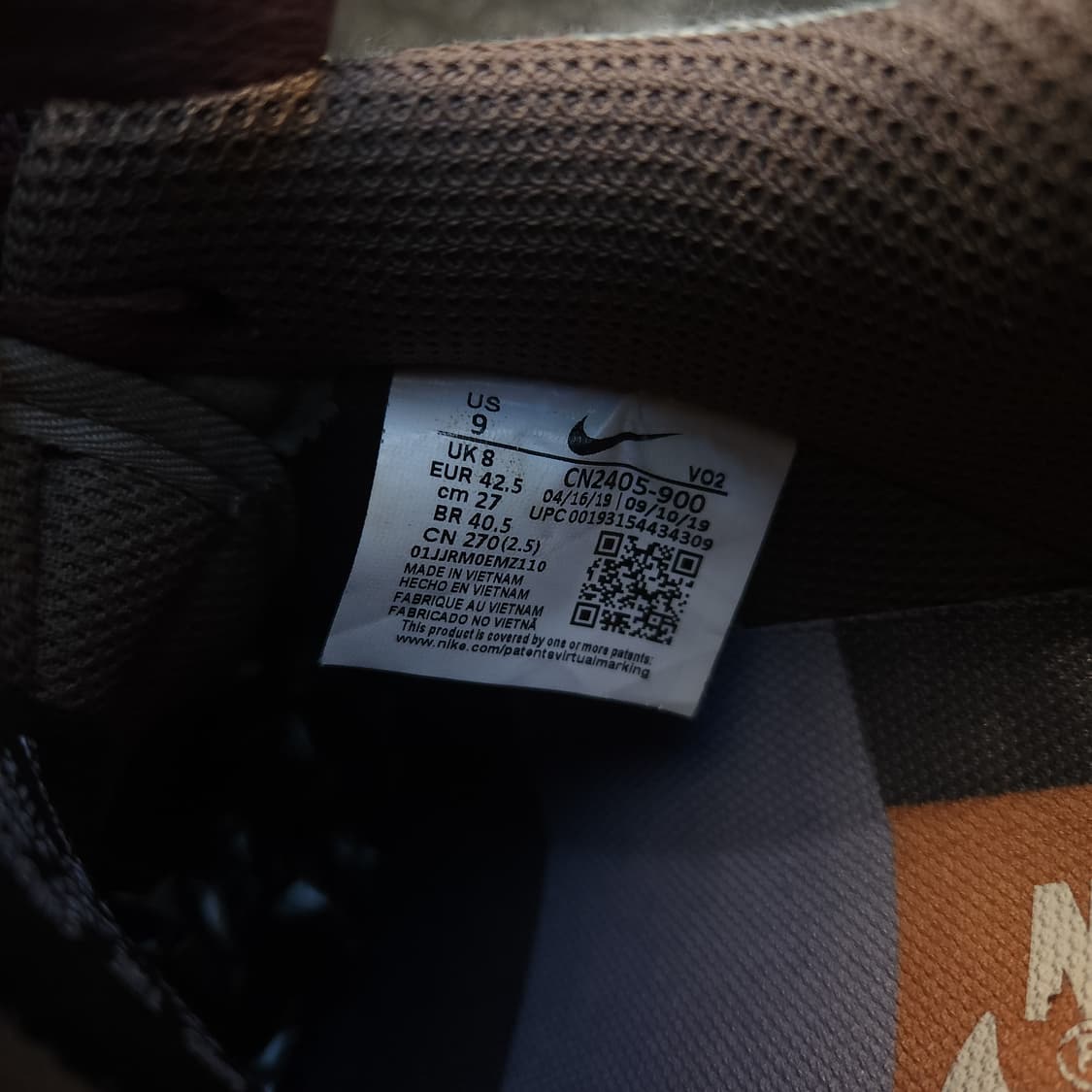 [270] 나이키 x 트래비스 스캇 에어포스 1 로우 캑터스 잭 상품이미지10