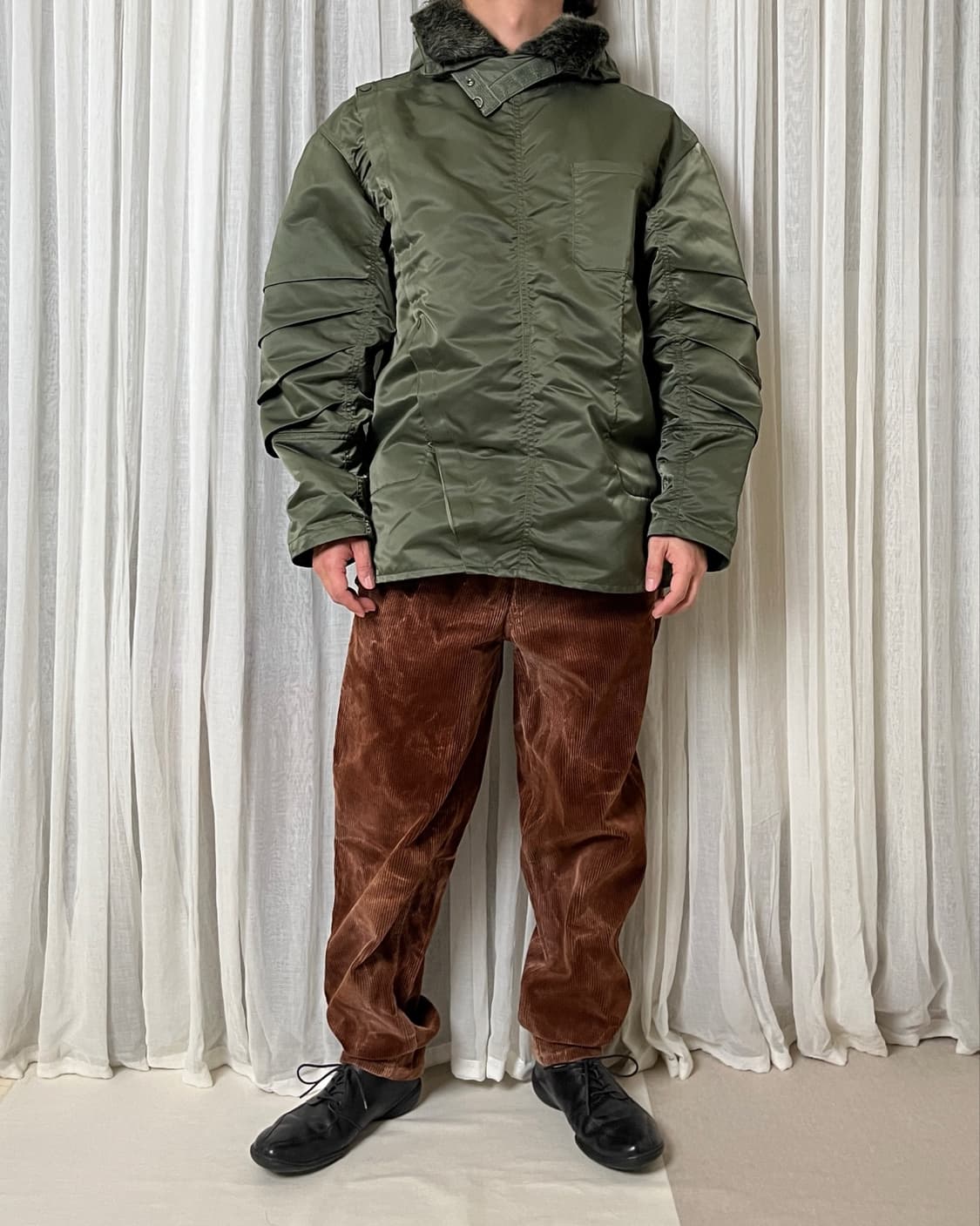 토가 비릴리스 밀리터리 파카 toga virilis 오버랩 파카 상품이미지10