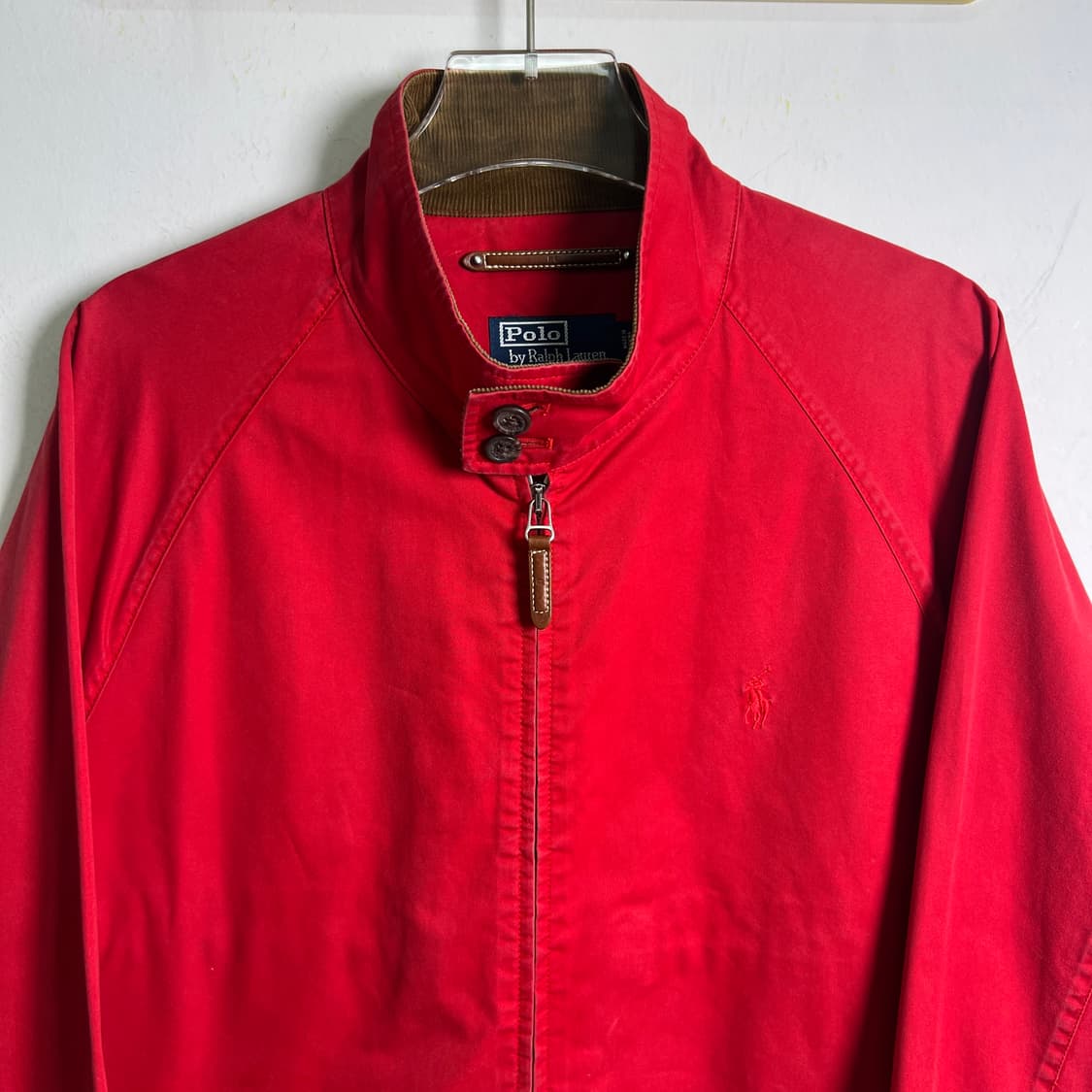 폴로 랄프로렌 레드 바라쿠타 자켓 L 상품이미지4