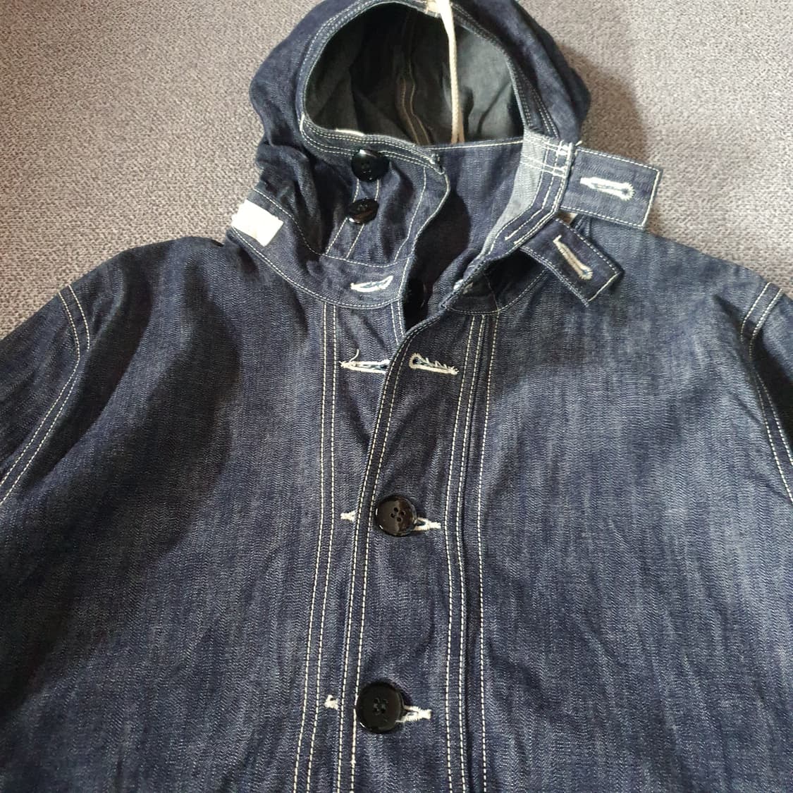 리얼맥코이 U.S. Navy Denim Parka 상품이미지3