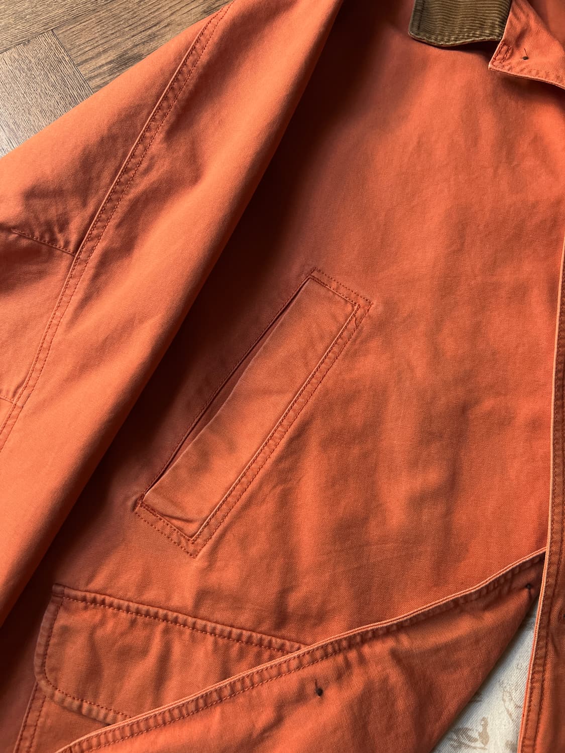 [XL]엘엘빈 USA 파스텔톤 패턴 라이닝 코튼 헌팅 자켓 상품이미지3