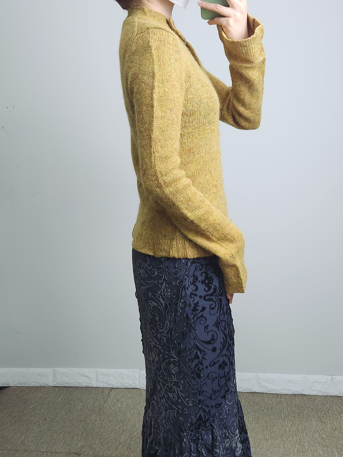 (MACPHEE) 믹스 니트  상품이미지4