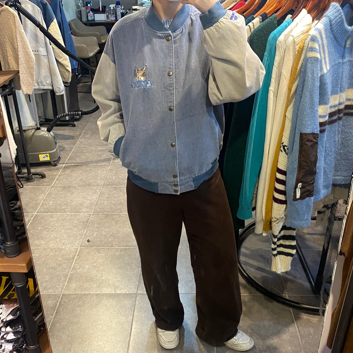 [NO.9] VTG 데님 바시티 자켓 상품이미지4
