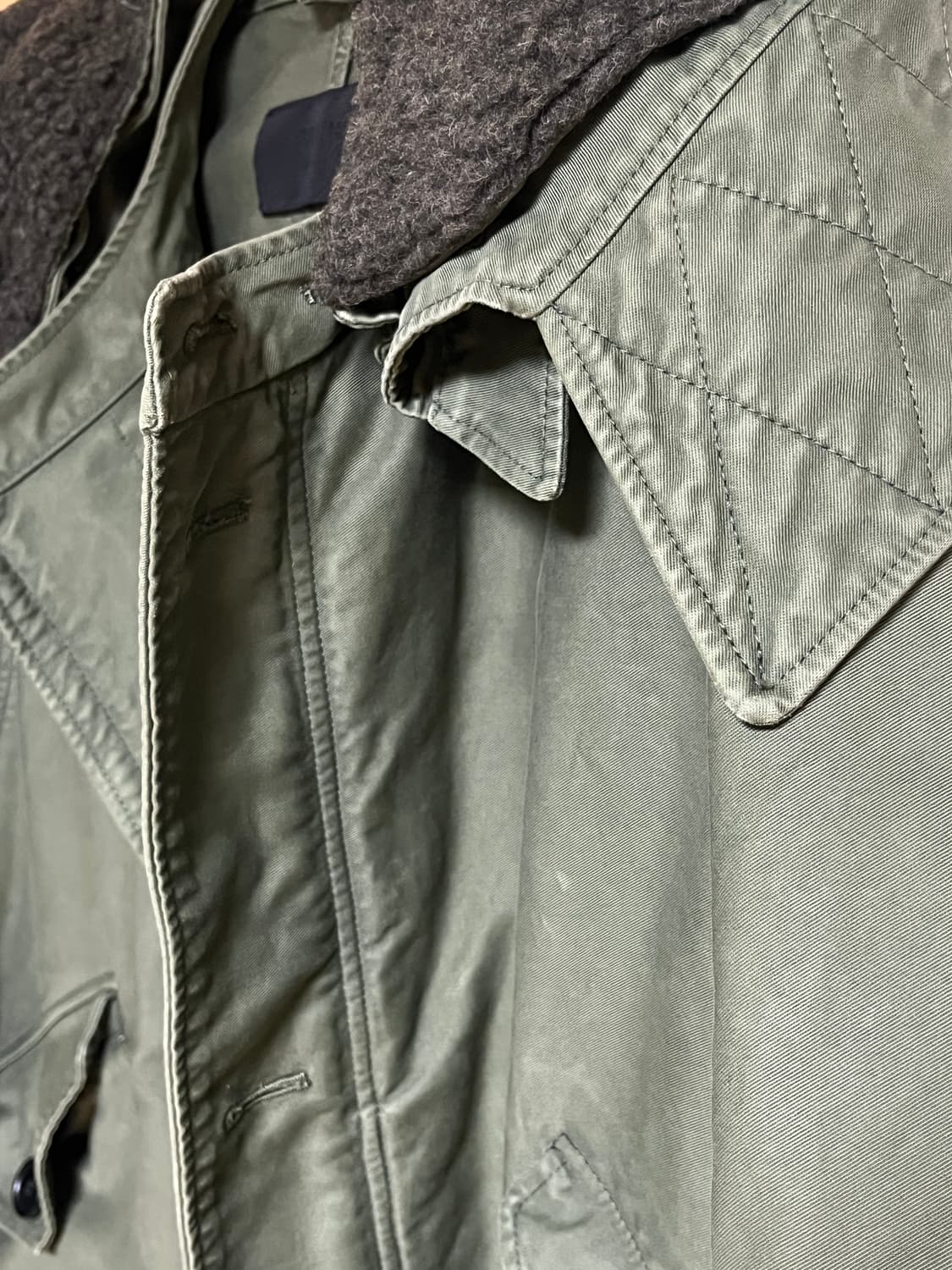 Prada long hooded parka coat (48) 상품이미지4