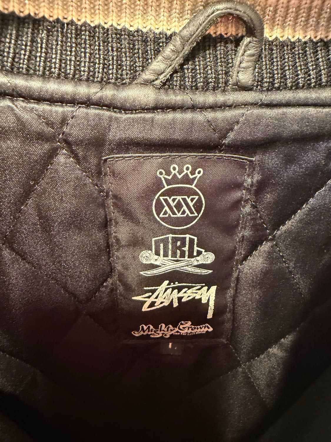 스투시 X mighty crown X NRL X XX 한정판 바시티 상품이미지3