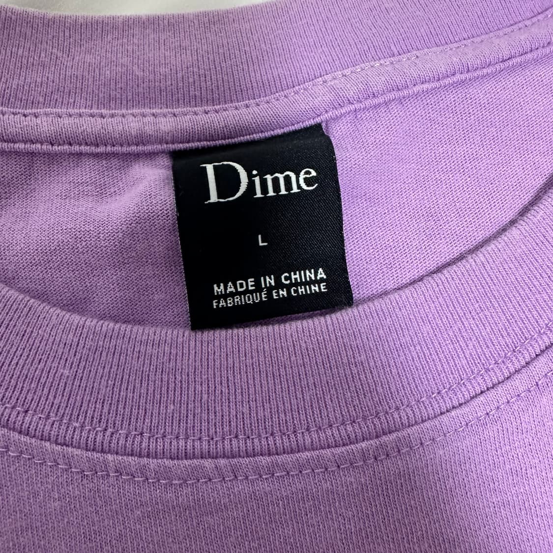 다임 반팔 티셔츠 퍼플 상품이미지2
