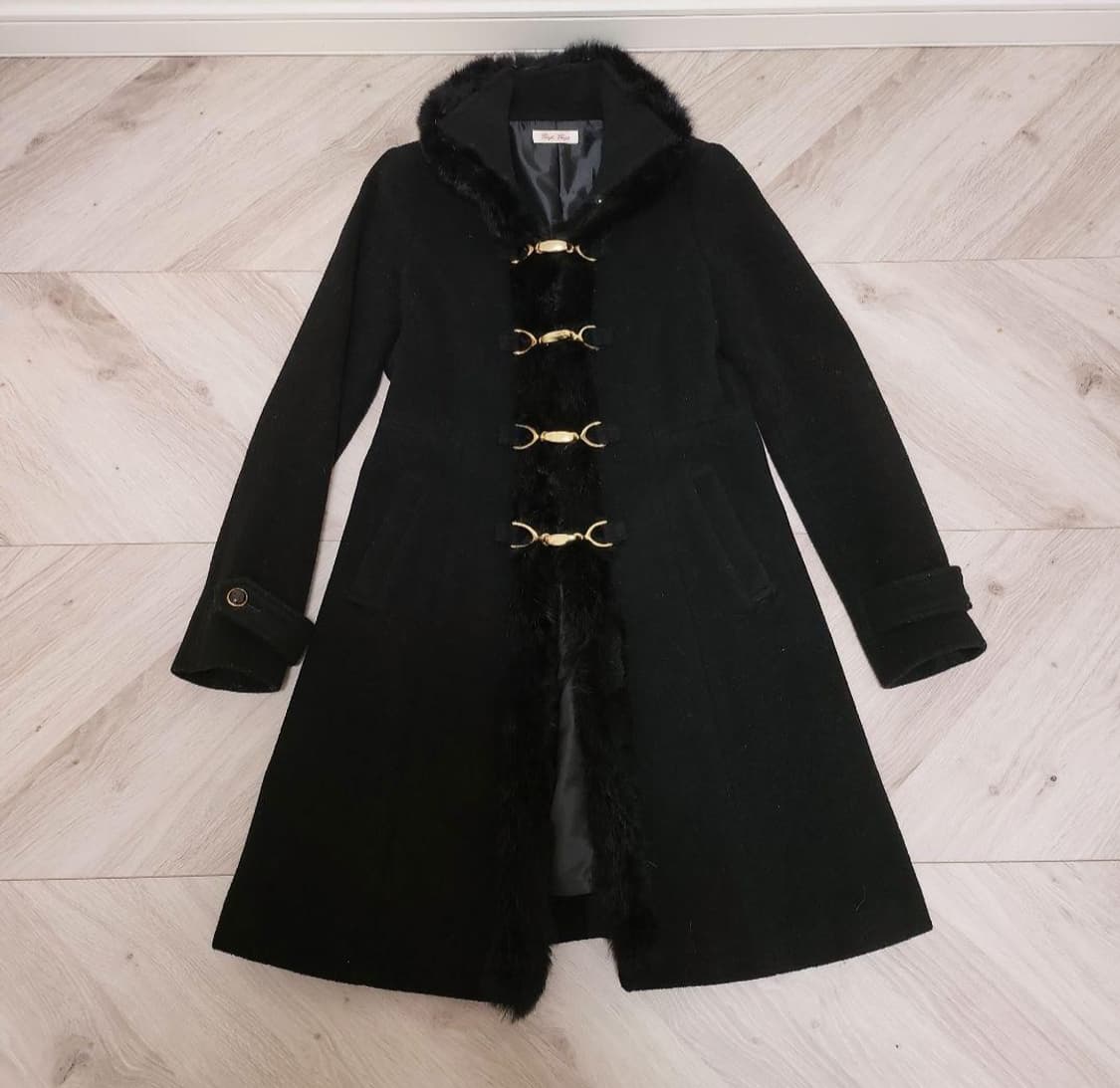 빈티지 코트 달천 대장 오네라떼히메로맨틱갸루 핀터깔 그런지페어리 고스펑크 상품이미지2