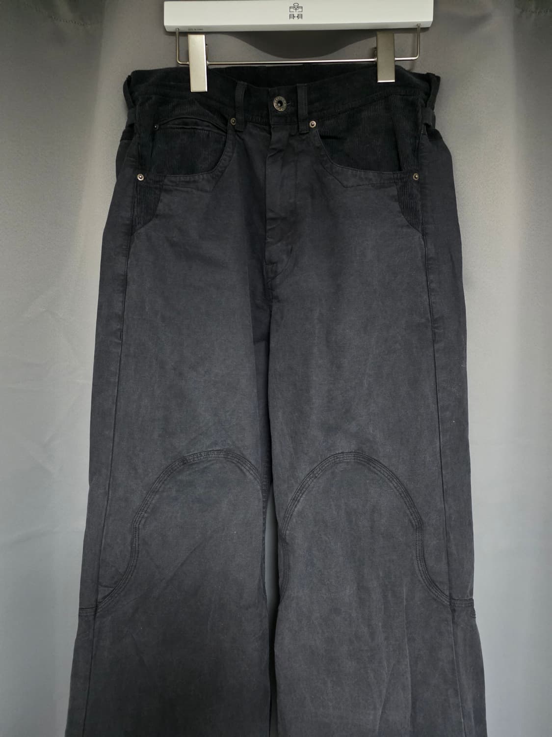 (2) 폴리테루 26ss 플레임 팬츠 차콜 상품이미지2