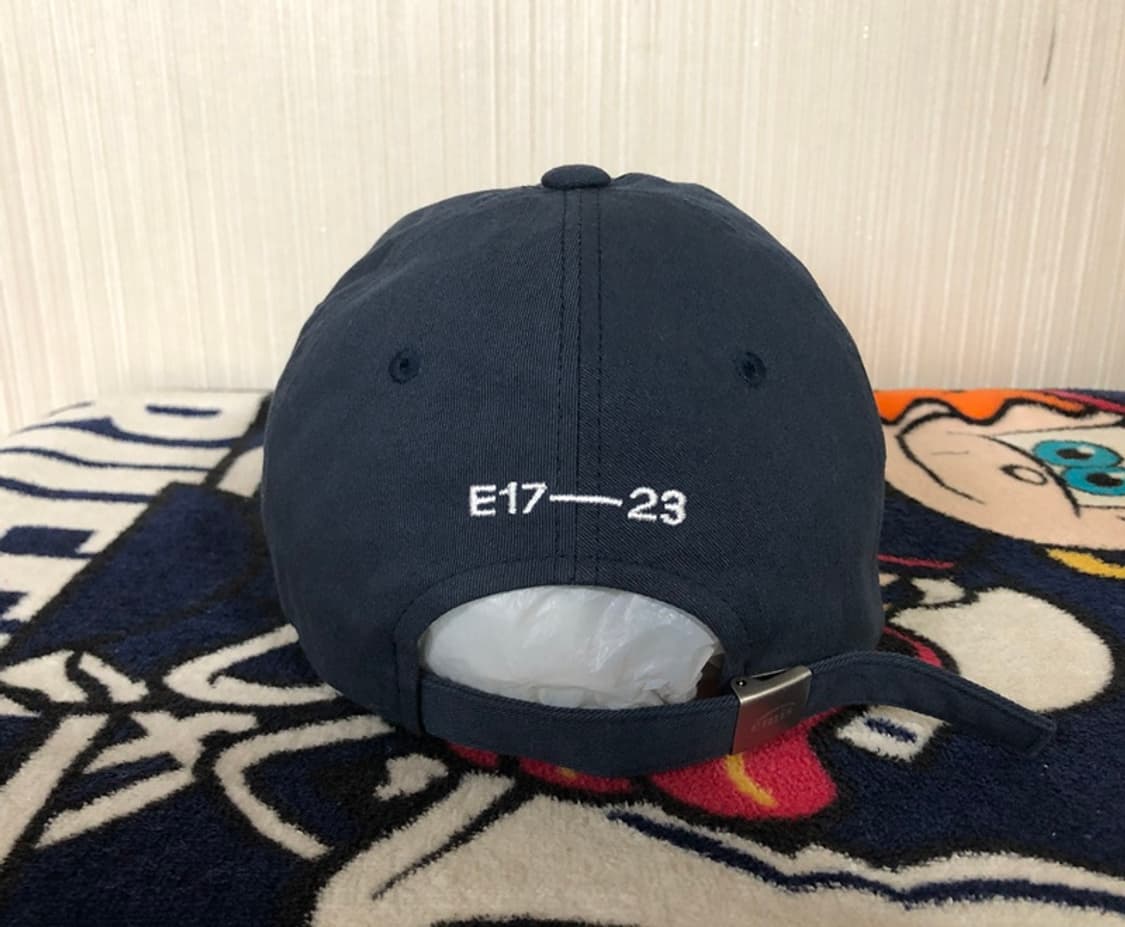 이미스(EMIS) 톤 온 톤 와펜 볼캡/네이비 상품이미지8