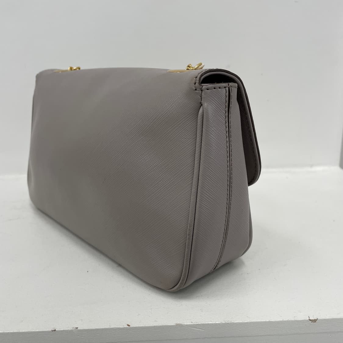 페라가모 더블 간치니 라벤더 골드 체인 숄더백 가방 상품이미지5