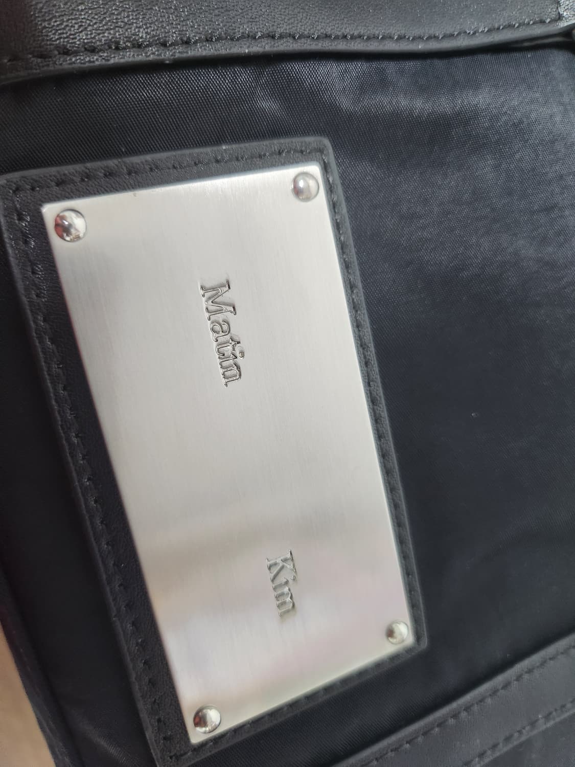 마뗑킴 베이비 스포티 토트백 블랙 상품이미지3