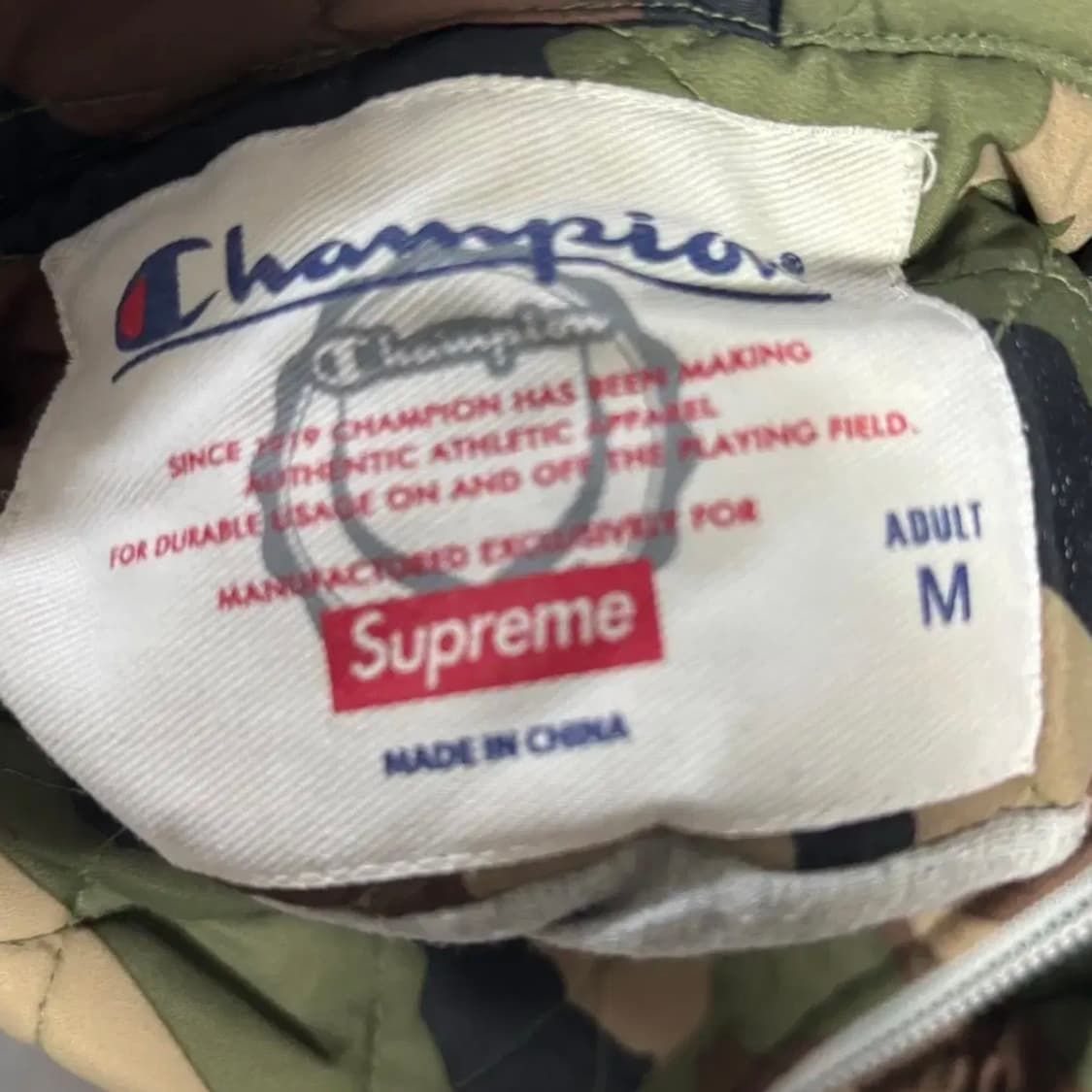 슈프림 X 챔피언 리버시블 후드 자켓 상품이미지5