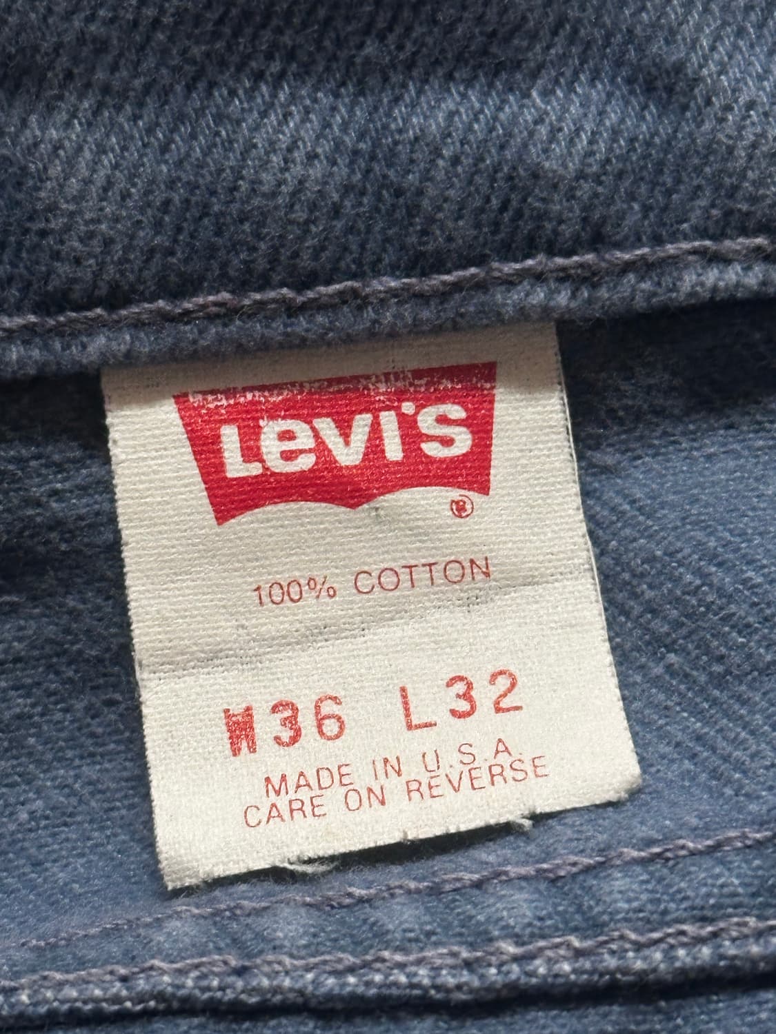 90s Levis 리바이스 505 오렌지탭 라이트블루 청바지 상품이미지8