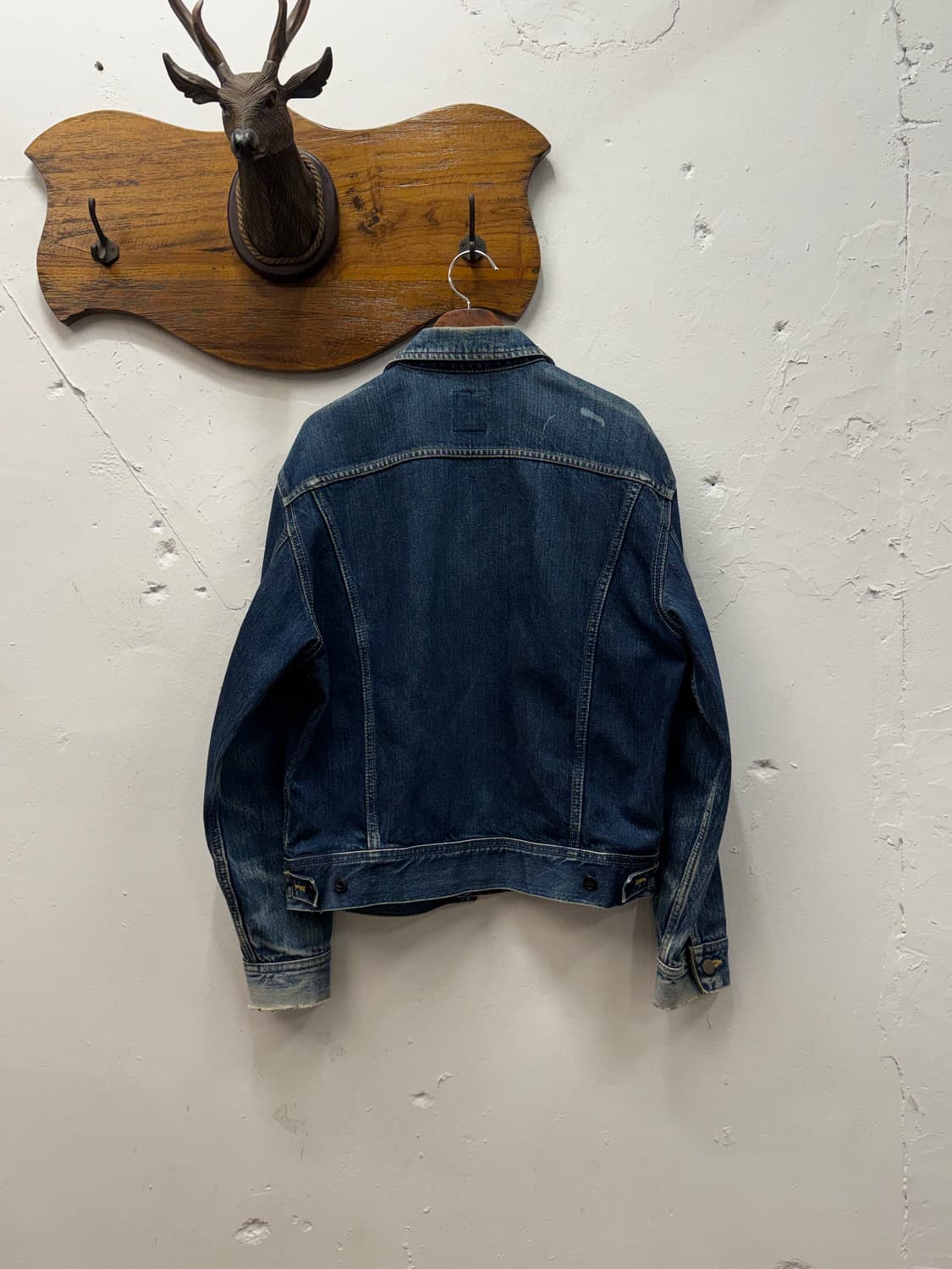 L) Lee RIDERS Denim Trucker Jacket  상품이미지4