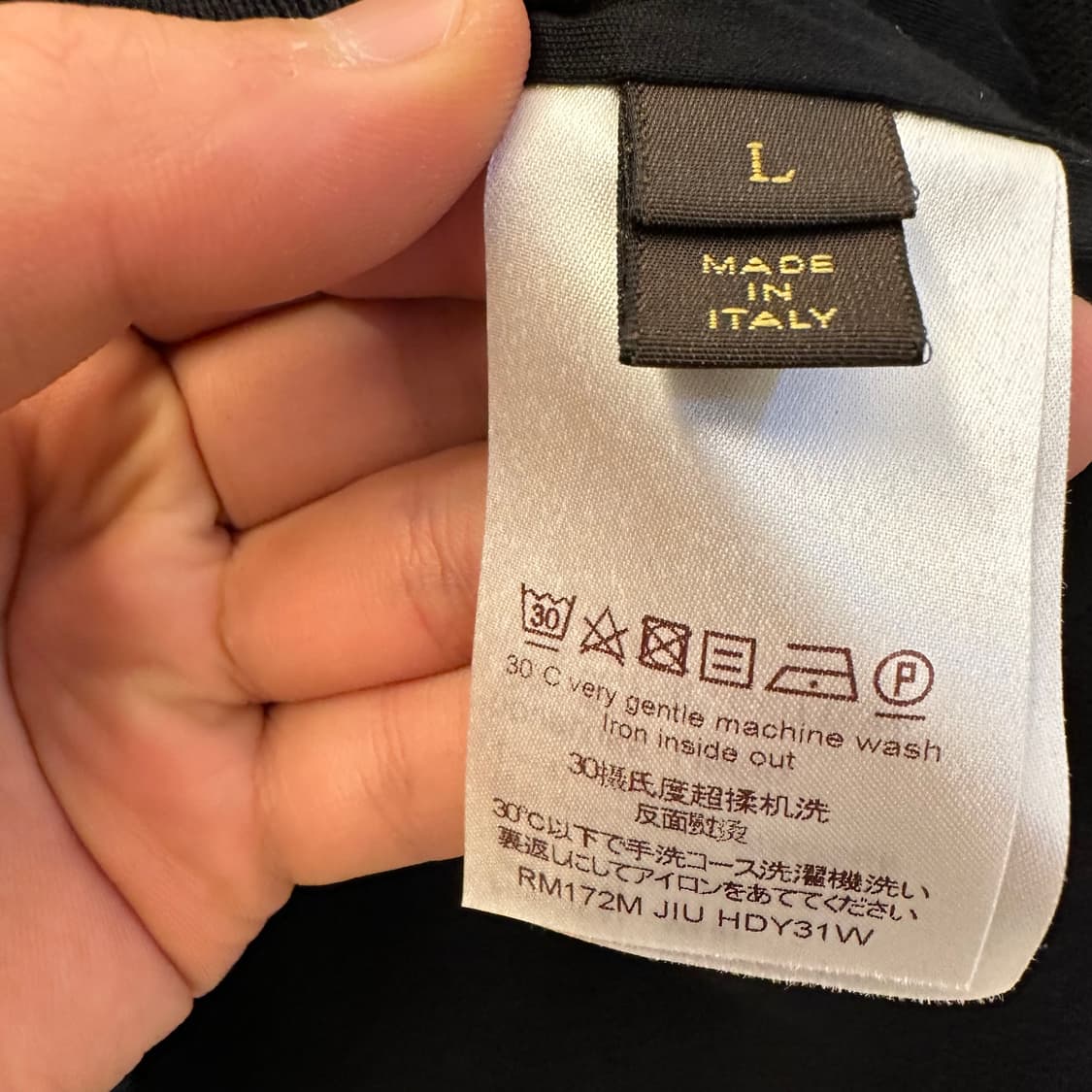 루이비통 프라그먼트 자켓 L사이즈  상품이미지5