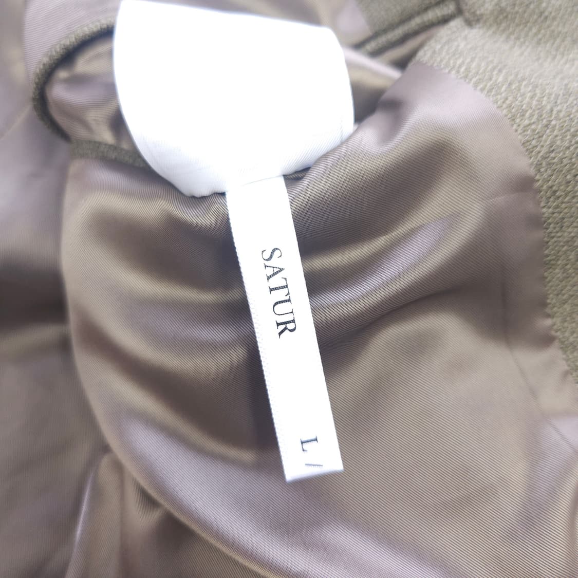 세터 투 버튼 블레이저 자켓 L 상품이미지10