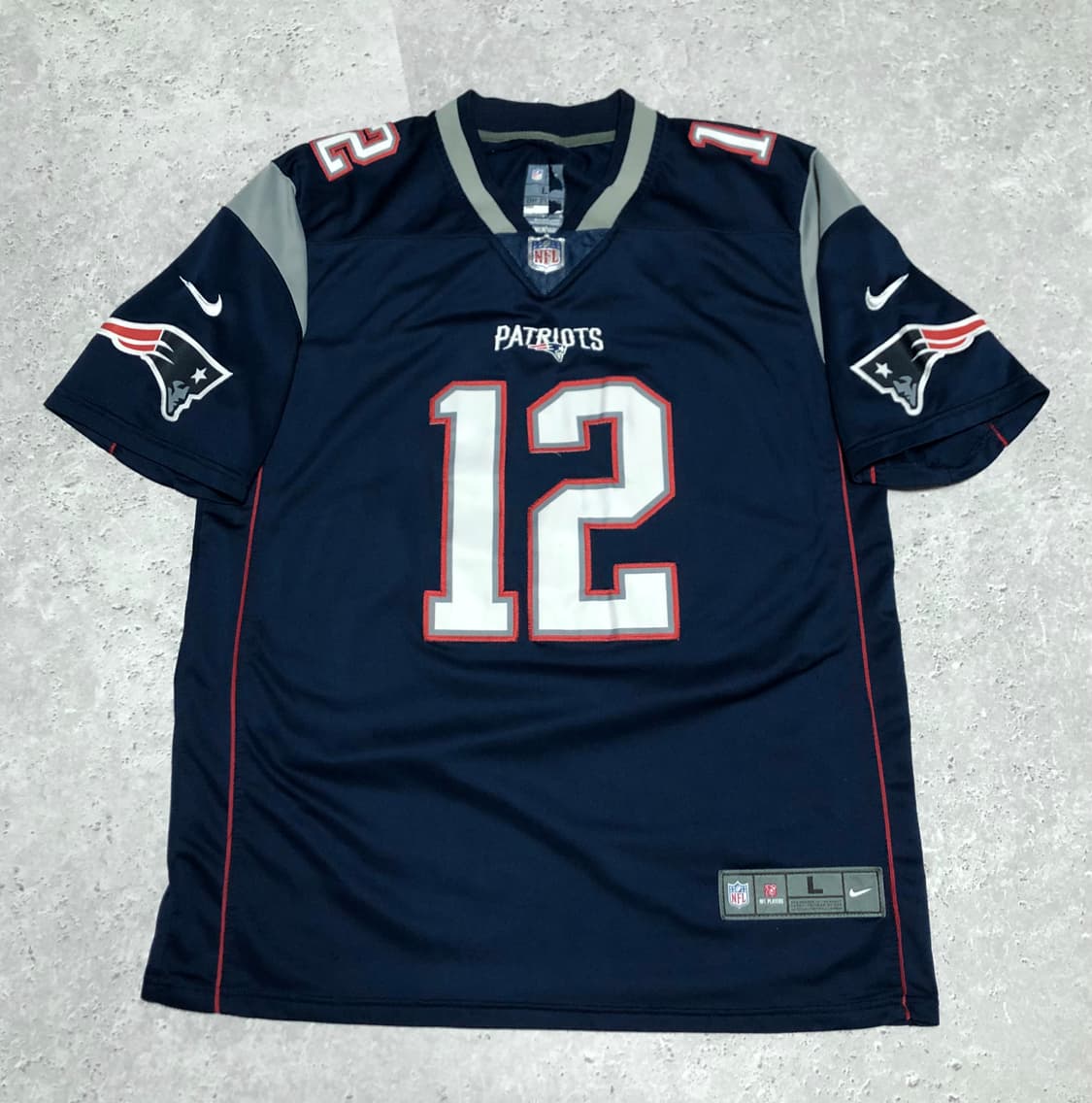 나이키 NFL 유니폼 반팔 네이비 희귀 브래디 상품이미지1